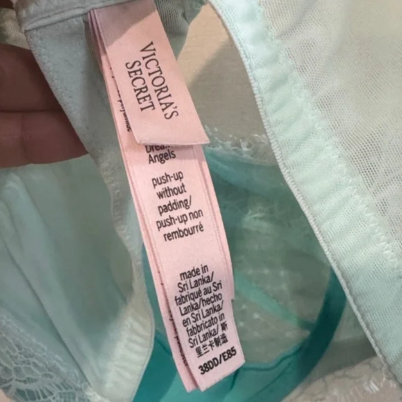 Victoria's Secret Light Blue Lace Bra - Picture 6 of 6